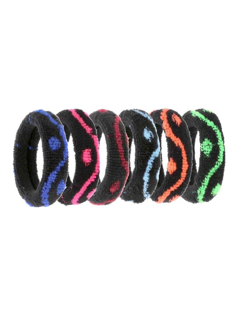 Printed Elastic Rubber Bands in Assorted color - CNB9906