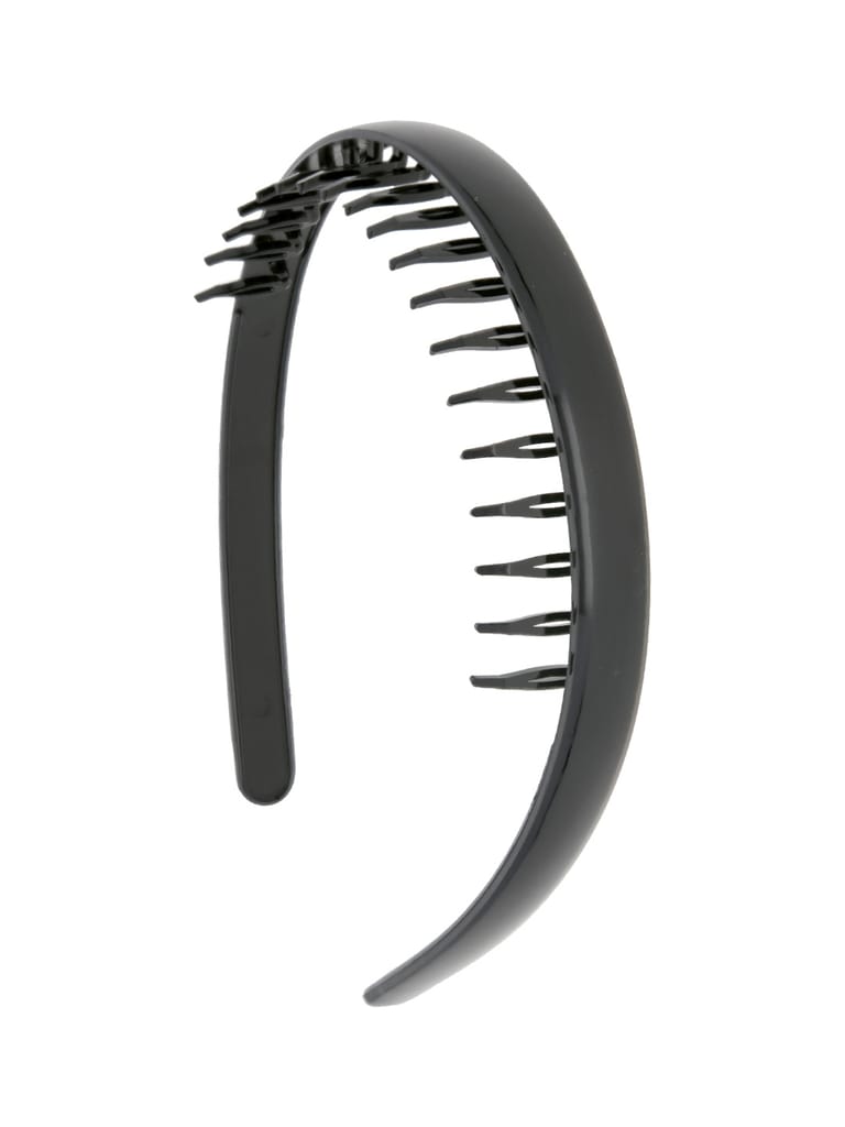 Plain Hair Band in Black color - AS4045M