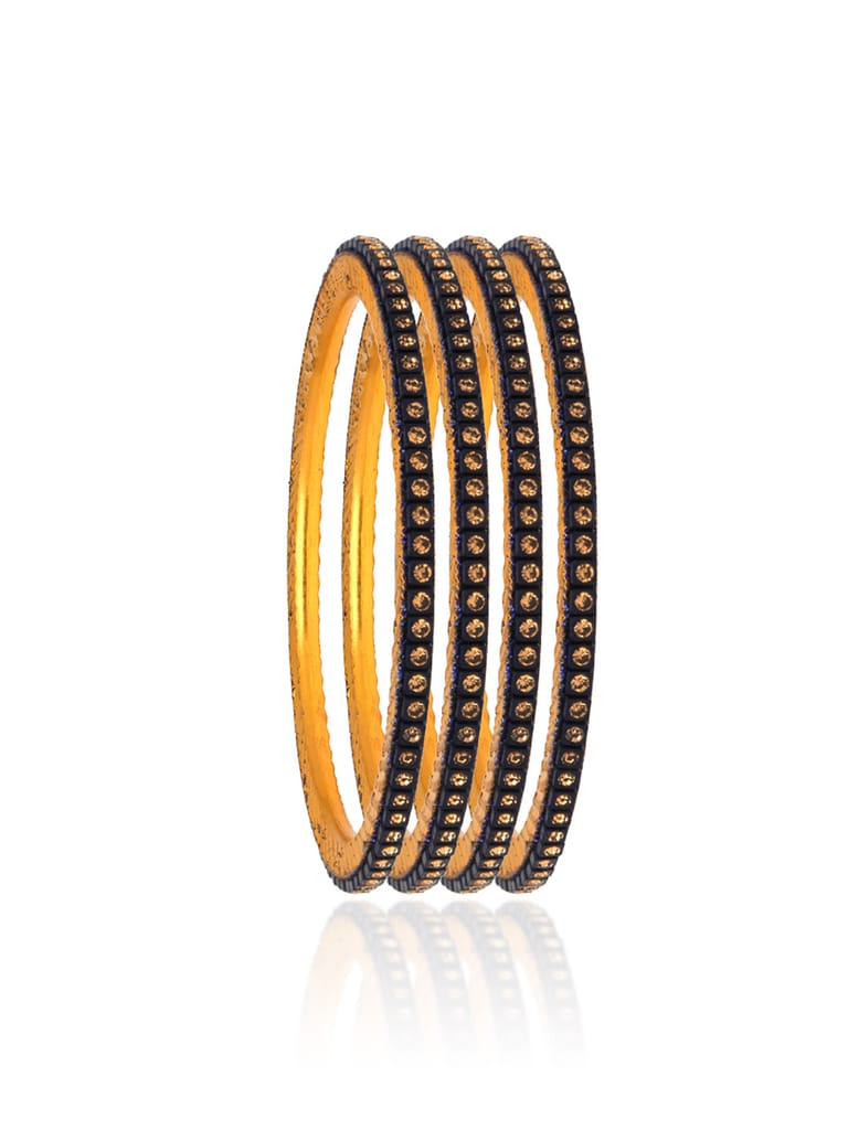 Traditional Bangles in Gold finish - CNB30779