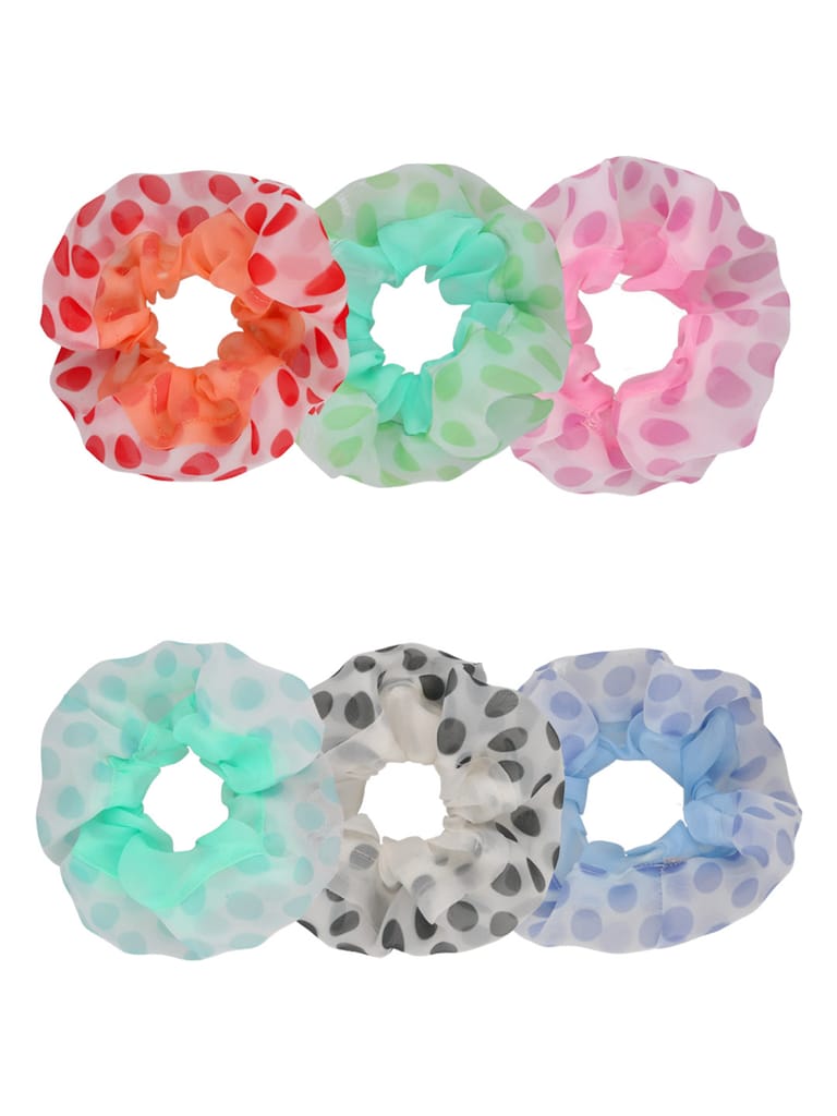 Printed Scrunchies in Assorted color - CNB30693