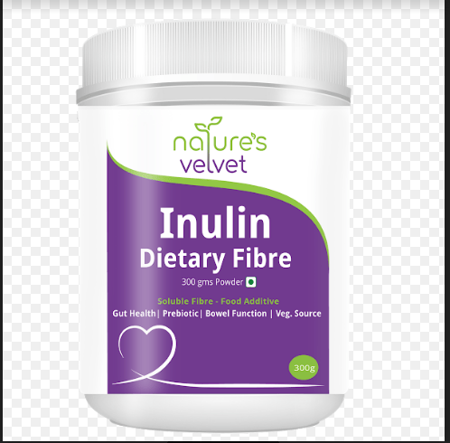 Nature's Velvet Inulin Powder 300grams For Digestive Health - Pack of 1