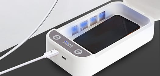 UV-C LED Sterilization Box with 10watt WiFi Charger