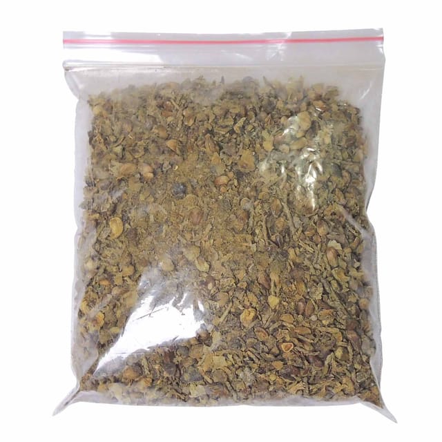 SATYAMANI Nilgiri Seeds Resin Incense Resin Natural Ayurvedic Air Purifier Dhoop, for Peace in House, Office & Shop (Pack of 100 Grams) Color: Brown
