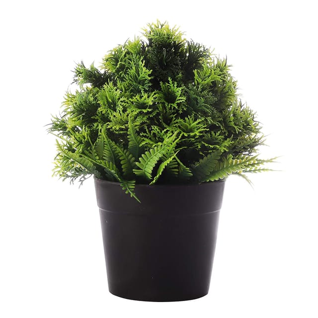 Foliyaj Artificial Plant with Thick Green Leaves with Pot