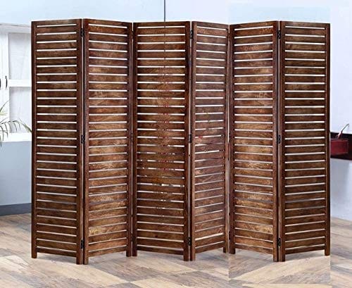 Shilpi Wooden partition Room Divider Screen