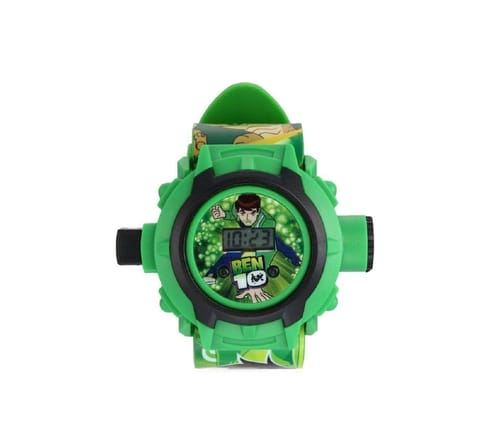 Ben-10 Projector Watch for Kids (Pack of 1, Green color)
