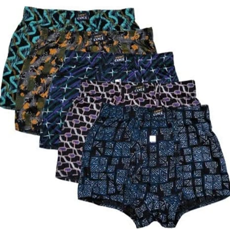 LUX Cozi- Printed semi-Long Underwear (Pack of 5)