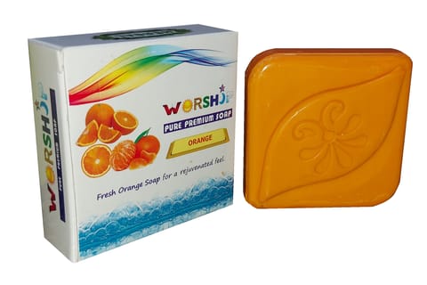 Worship Orange Soap (Pack of 4)