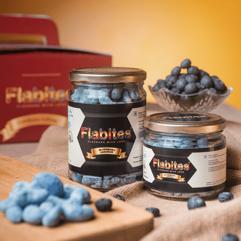 Flabites Blueberry Cashew 150 GMS