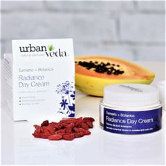 Urban Veda Radiance Turmeric Day Cream, 50ml