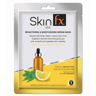 Skin Fx Brightening & Moisturizing  Women Seum Mask Pack of 1