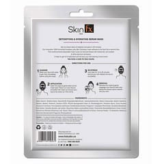 Skin Fx Detoxifying & Hydrating Serum Mask Pack of 2