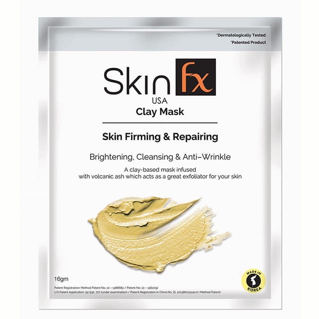 Skin Fx Clay Mask Pack For Skin Firming & Repairing Pack of 3