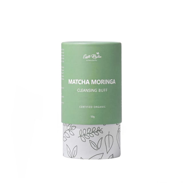 Matcha Moringa Cleansing Buff-Certified Organic