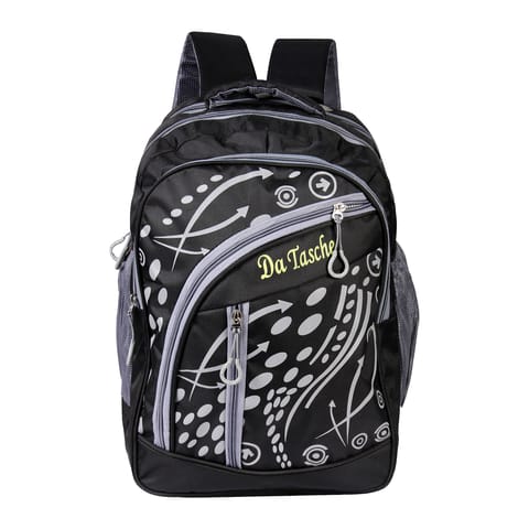 Da Tasche Waterproof Arrow 30L Black School Bag / Backpack