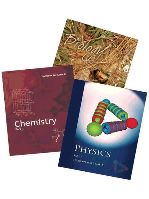 NCERT Physics, Chemistry,Biology (PCB) Books Set for Class 11 (English Medium)