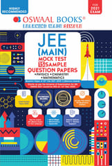 Oswaal JEE (Main) Mock Test, 15 Sample Question Papers, Physics, Chemistry, Mathematics Book (For 2021 Exam)