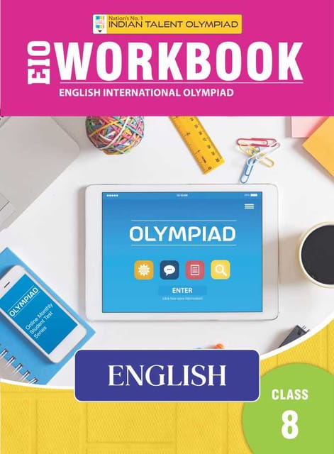 Indian Talent Olympiad_English International  Olympiad Workbook - Class 8