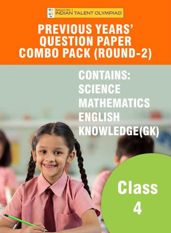 Indian Talent Olympiad_Previous Year Question Paper Combo Pack Set - Class 4 (Round 2)