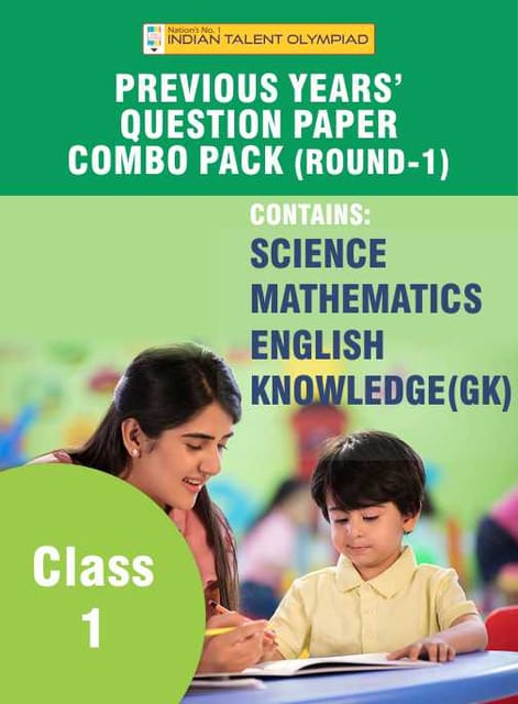 Indian Talent Olympiad_Previous Year Question Paper Combo Pack Set - Class 1 (Round 1)