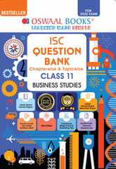 Oswaal ISC Question Bank Class 11 Business Studies Book Chapterwise & Topicwise (For 2022 Exam)