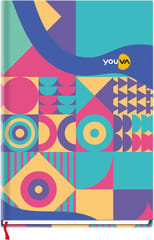 Case Bound Notebook | Single Line | Pages 192 | Size A5 14.8cm X 21cm | Navneet Youva | Pack of 2