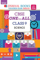 Oswaal CBSE One for All, Science, Class 9 (Reduced Syllabus) (For 2021 Exam)