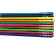 The Green Chapter - Seed Pencils Sets of 10 Plantable Seed Pencils Stylish Pouches for Girls Boys Kids