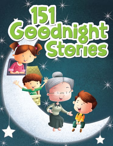 151 Goodnight Stories - Padded & Glitered Book Hardcover