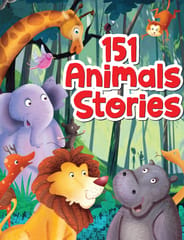 151 Animal Stories - Padded & Glitered Book Hardcover