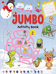 Jumbo Activity Book 2 - Mega Activity Book for 4 to 6 Years Old Kids Paperback