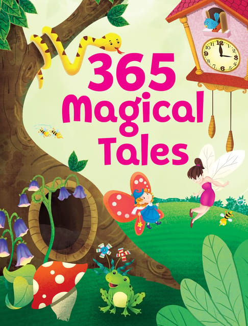 365 Magical Tales - Thickly Padded, Glittered & Premium Quality Hardcover