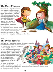 365 Princess Tales - Thickly Padded, Glittered & Premium Quality Hardcover