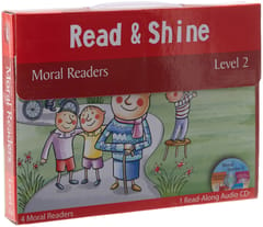 Moral Stories Level 2:4 moral readers 1 read along with audio CD(Reader Packs) : 5 Hardcover