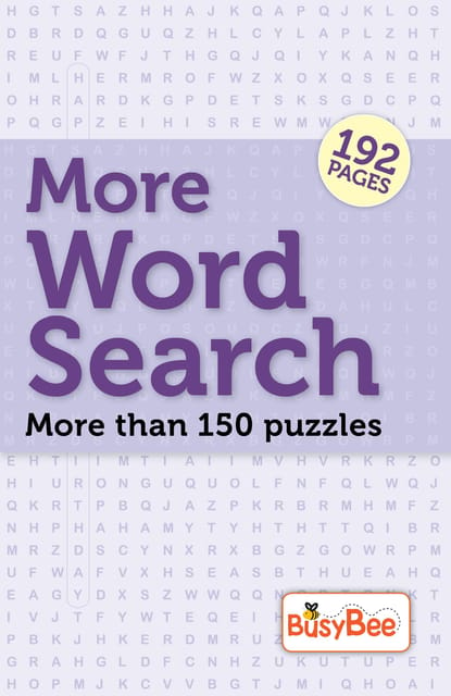 More Word Search Puzzle - More than 150 Puzzles Paperback