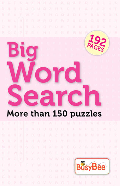Big Word Search Puzzle - More than 150 Puzzles Paperback