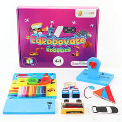 Sparklebox DIY Robotics Kit | Grade 1 | 24+ Experiments | For kids of Age 6 years and above | STEM based learning activity educational Kit For Science and Robotics Projects.