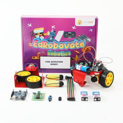 Sparklebox DIY Fire Detection Robot Kit | Ideal for Age 10 Years and Above| Hands on learning Activity.