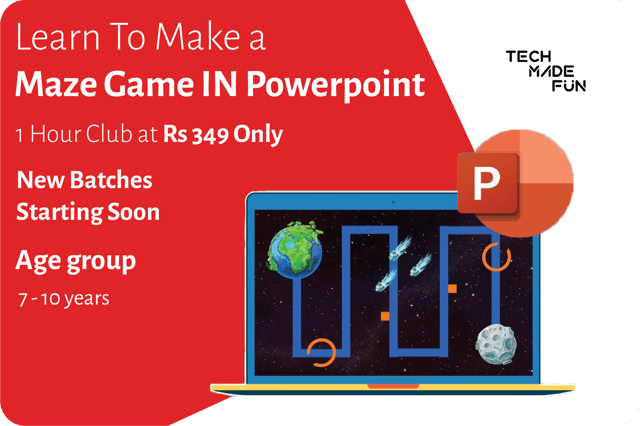 Learn to make a Maze Game in PowerPoint