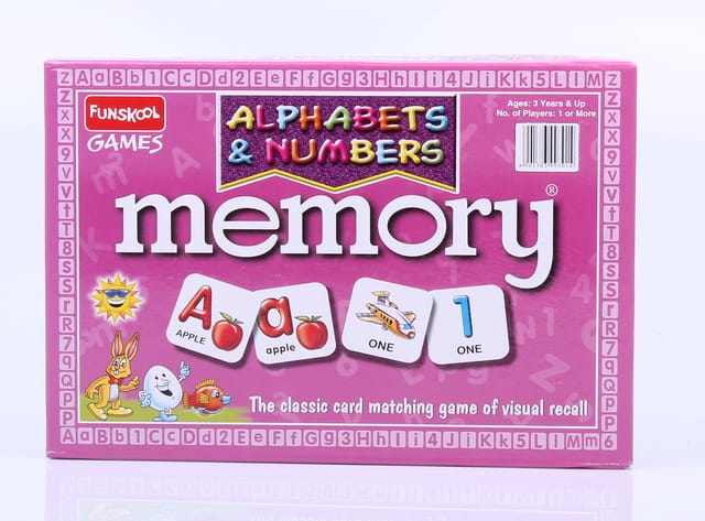 ALPHABETS & NUMBERS MEMORY