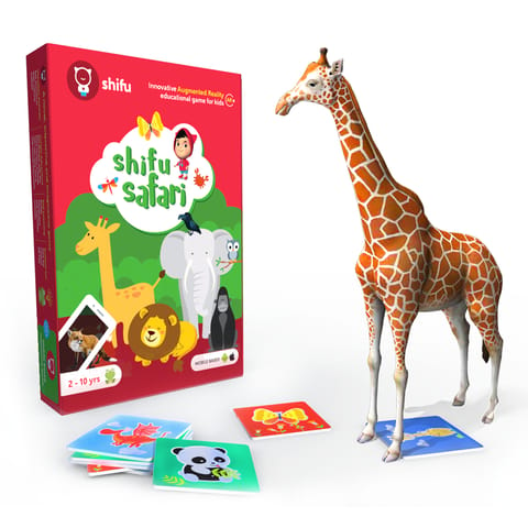 Shifu Safari 60 Animals Flashcards