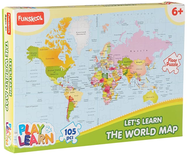 LET�S LEARN THE WORLD MAP