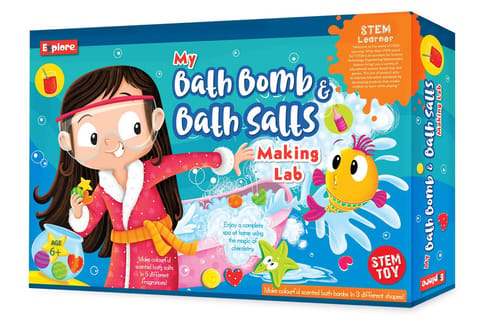 Explore Bath Bomb & Salts Making Lab