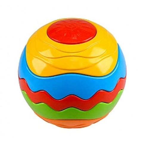 Playgo Rainbow Puzzle Ball