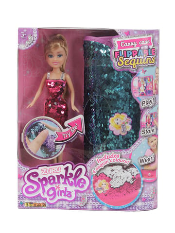 SPARKLE GIRLZ CARRY CASE WITH FLIPPABLE SEQUINS