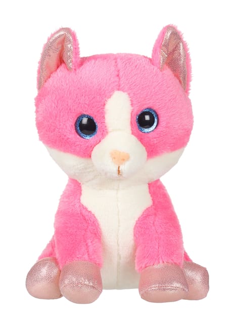 Mirada Cat With Glitter Eye Dark Pink