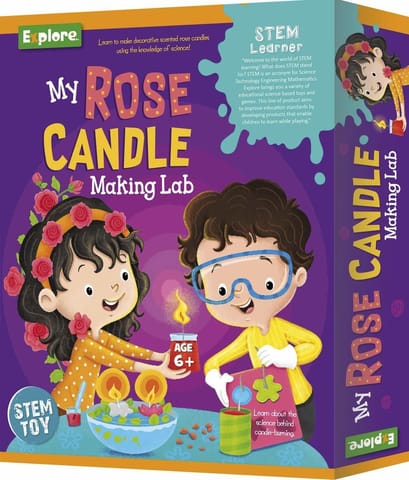 Explore My Rose Candle Making Lab