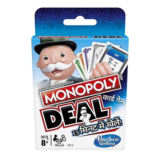 HASBRO - MONOPOLY DEAL CARD GAME HINDI