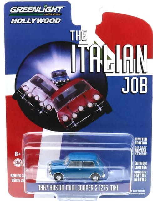 GREENLIGHT HOLLYWOOD - THE ITALIAN JOB - 1967 AUSTIN MINI COOPER S 1275 MKI