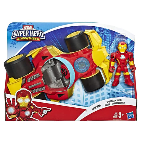 Hasbro Marvel Superhero Adventures Iron Man Speedster